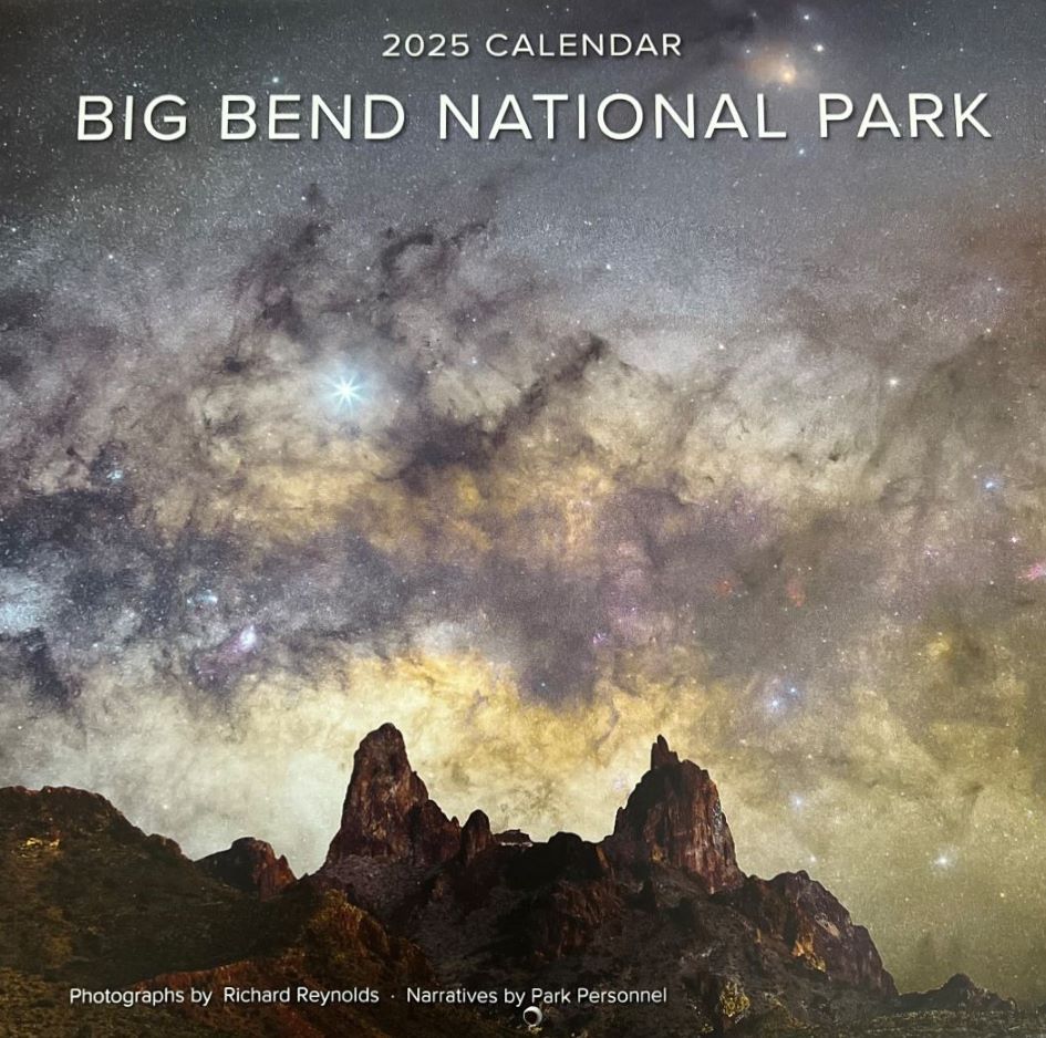 2025 Big Bend National Park Calendar