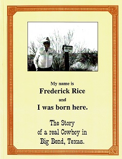 My Name is Frederick Rice and I Was Born Here